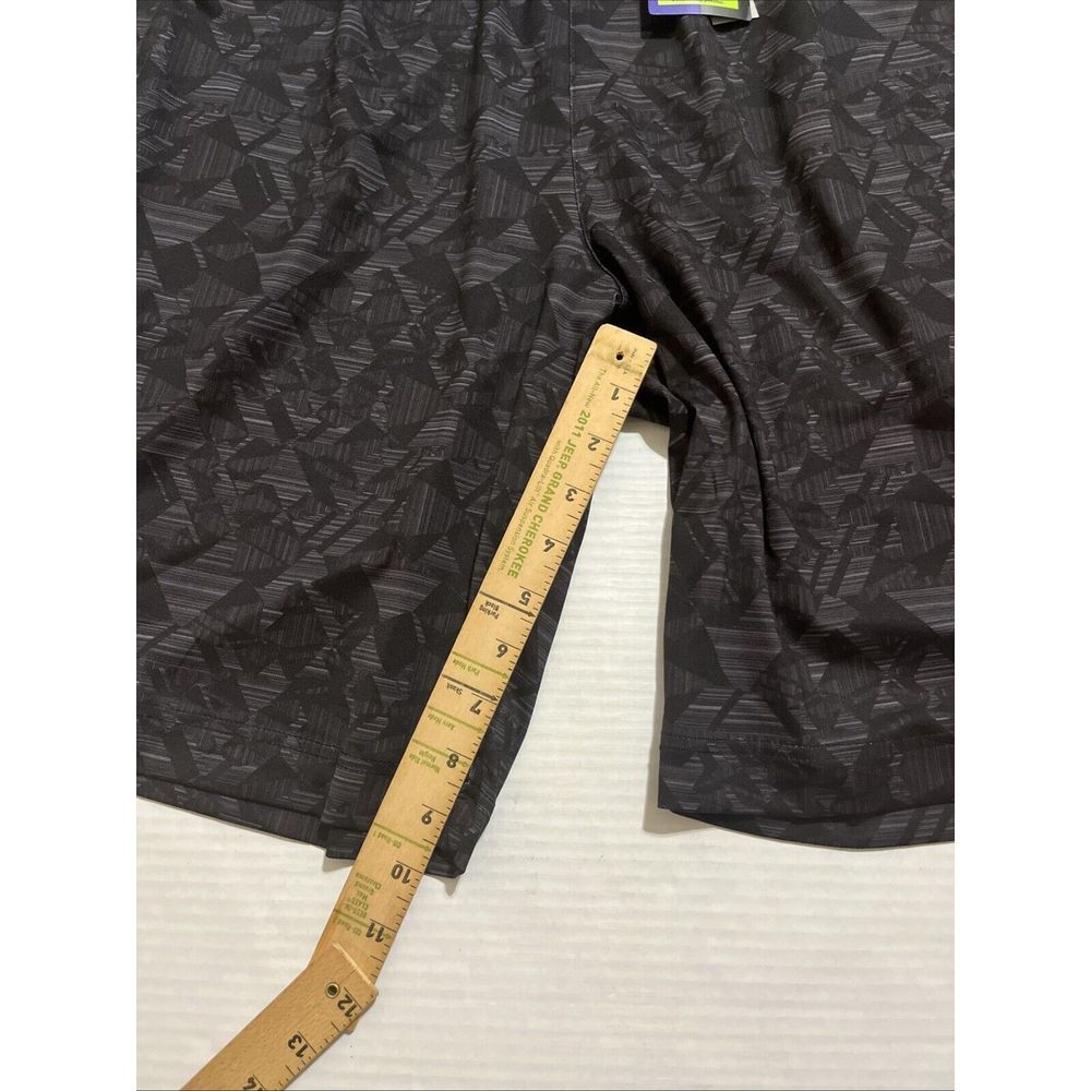Robert Graham Abstract Shorts Men XXL Black Gray Sweat Athleisure Hiker Golfer - Picture 5 of 10